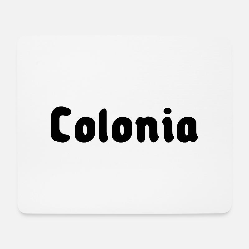 Colonia - Mousepad (Querformat) - Weiß