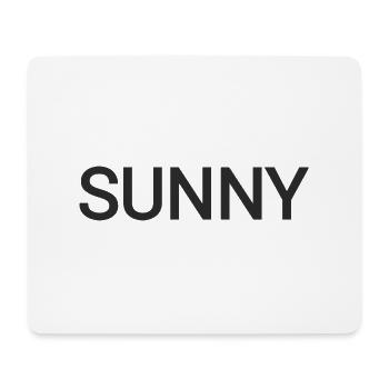 Sunny - Mouse Pad (horizontal) - white - Front