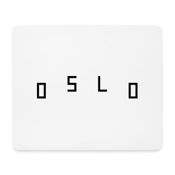 Oslo - Mousepad (Querformat) - Weiß - Vorne