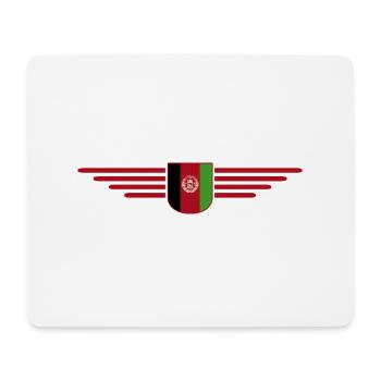 Afghanistan Design – Fierté et culture - Tapis de souris (format paysage) - blanc - Devant