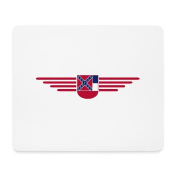 Mississippi Fan T-Shirt – Perfekt für Fans! - Mousepad (Querformat) - Weiß - Vorne