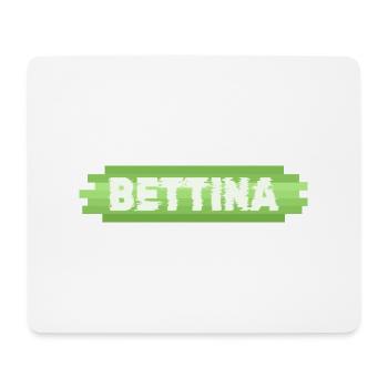 Geschenk für Bettina - Mousepad (Querformat) - Weiß - Vorne