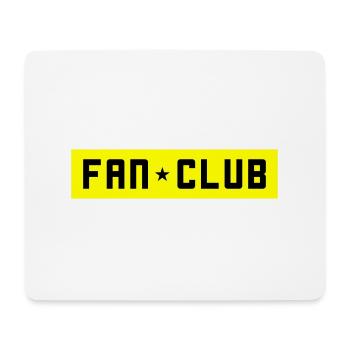 Fan Club - Mouse Pad (horizontal) - white - Front