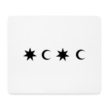 elemente - Mousepad (Querformat) - Weiß - Vorne