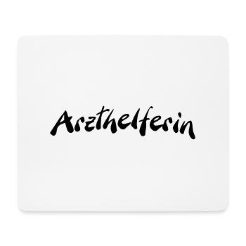 Arzthelferin - Mousepad (Querformat) - Weiß - Vorne