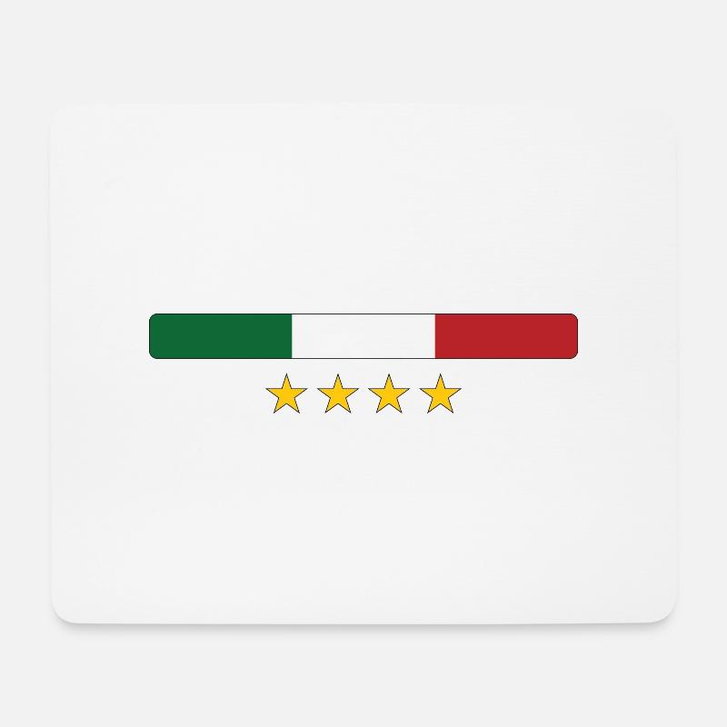Italien - Mousepad (Querformat) - Weiß