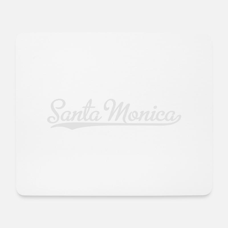 Santa Monica - Mouse Pad (horizontal) - white