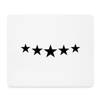 stars - Mousepad (Querformat) - Weiß - Vorne