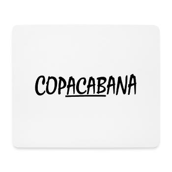 copacabana acab schwarz - Mousepad (Querformat) - Weiß - Vorne