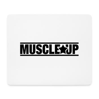 muscle_up_f1 - Mousepad (Querformat) - Weiß - Vorne