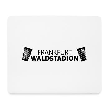 FRANKFURT WALDSTADION – Fussball Apfelwein Gerippt - Mousepad (Querformat) - Weiß - Vorne
