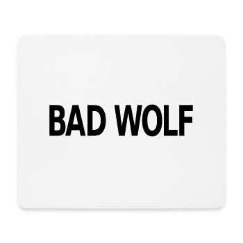 Bad Wolf - Tapis de souris (format paysage) - blanc - Devant