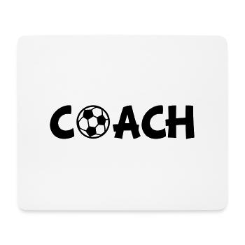 coach - Mousepad (Querformat) - Weiß - Vorne
