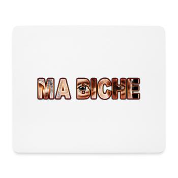 louis de funes ma biche - Tapis de souris (format paysage) - blanc - Devant