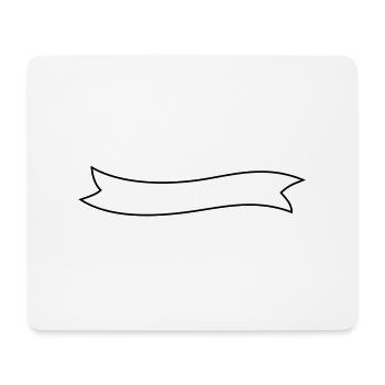 Banner flag flag - Mouse Pad (horizontal) - white - Front