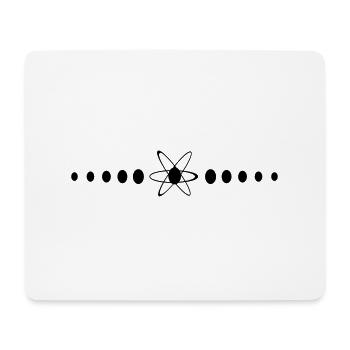 Universum Space Weltall Muster Unendlich Kosmos - Mousepad (Querformat) - Weiß - Vorne