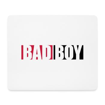 Text Bad Boy - Mouse Pad (horizontal) - white - Front