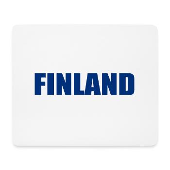 Finlande - Tapis de souris (format paysage) - blanc - Devant