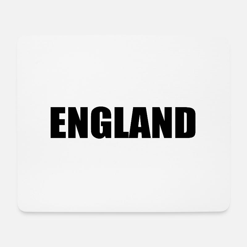 England - Mouse Pad (horizontal) - white