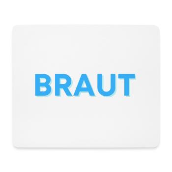 Braut - Mousepad (Querformat) - Weiß - Vorne