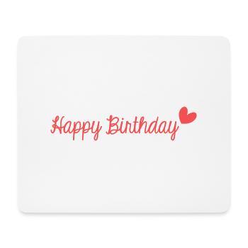 JAHRESTAG. ALLES GUTE ZUM GEBURTSTAG!. ALLES GUTE ZUM GEBURTSTAG!. - Mousepad (Querformat) - Weiß - Vorne