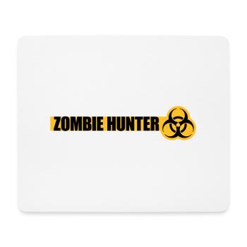 zombie hunter Halloween Zitat - Mousepad (Querformat) - Weiß - Vorne