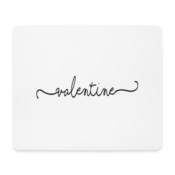 Valentine joli cadeau pour un événement spécial - Tapis de souris (format paysage) - blanc - Devant