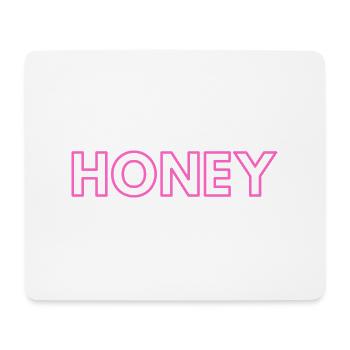 Honey .. - Mousepad (Querformat) - Weiß - Vorne
