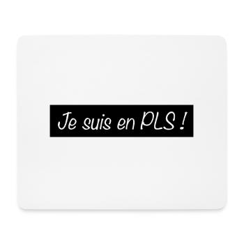 Je suis en PLS - Tapis de souris (format paysage) - blanc - Devant