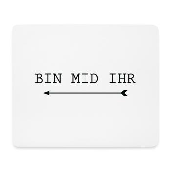 Lustiger Bier Spruch Geschenkidee Party - Mousepad (Querformat) - Weiß - Vorne