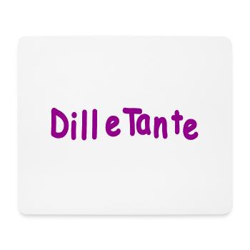DilleTante - Mousepad (Querformat) - Weiß - Vorne
