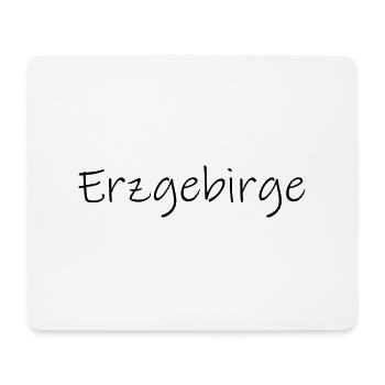 Erzgebirge Heimat - Mousepad (Querformat) - Weiß - Vorne