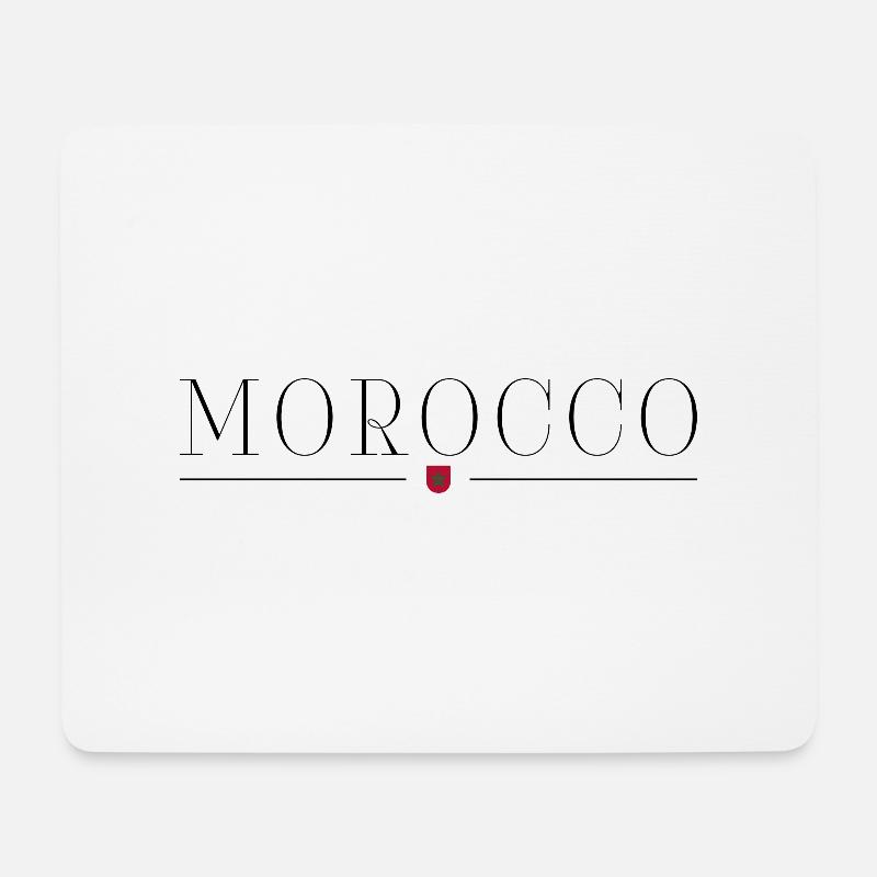Ich lieben Marokko - Mousepad (Querformat) - Weiß