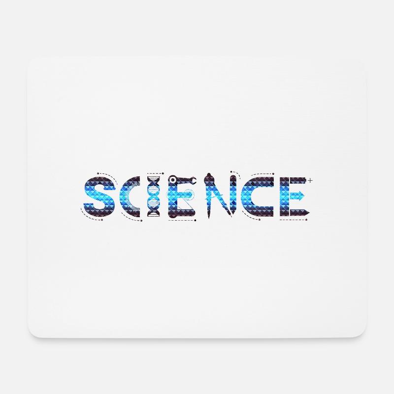 Wissenschaft Wissenschaft Wissenschaftler Physik Labor DNA - Mousepad (Querformat) - Weiß