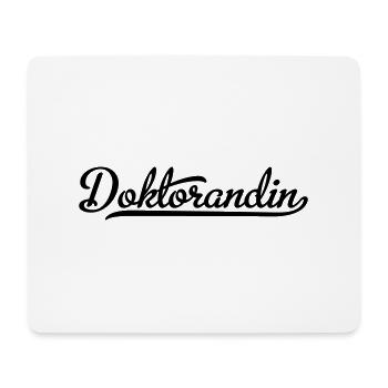 PhD student - Mouse Pad (horizontal) - white - Front