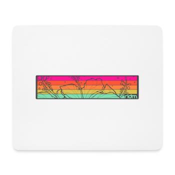 ridm alienflower seedz - Mousepad (Querformat) - Weiß - Vorne