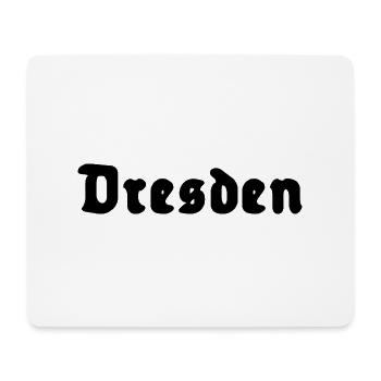 Dresden - Mousepad (Querformat) - Weiß - Vorne