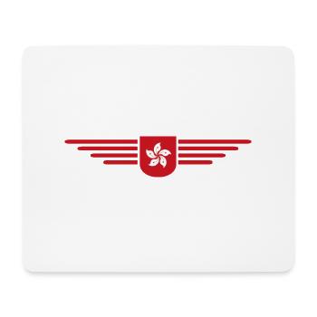 I Love Hong Kong Fan, Design T-Shirt Outfit - Mouse Pad (horizontal) - white - Front