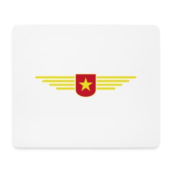 Vietnam Fan, Outfit T Shirt Design - Mousepad (Querformat) - Weiß - Vorne