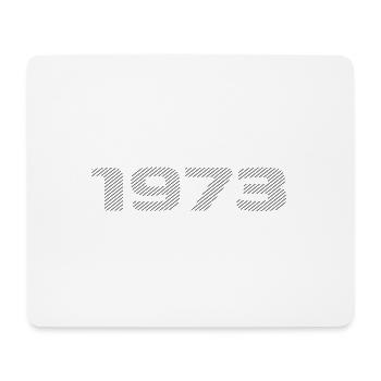 Geboren 1973 Retro Stripe Modernes Geburtstagsdesign - Mousepad (Querformat) - Weiß - Vorne