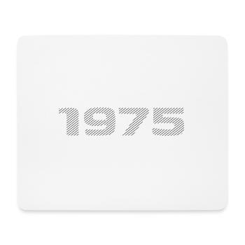 Geboren 1975 Retro Stripe 50. Geburtstag Design - Mousepad (Querformat) - Weiß - Vorne