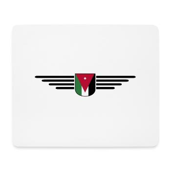 Jordan Amman Fan Outfit T-Shirt Design Gift - Tapis de souris (format paysage) - blanc - Devant