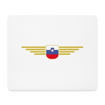 Stylish Slovenia design - Mouse Pad (horizontal) - white - Front