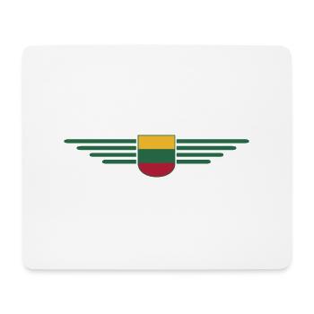 Lithuania T-Shirt – Pride and Style - Mouse Pad (horizontal) - white - Front