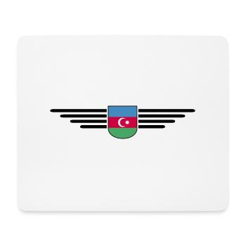 Azerbaijan Design – For Fans & Travelers - Mouse Pad (horizontal) - white - Front