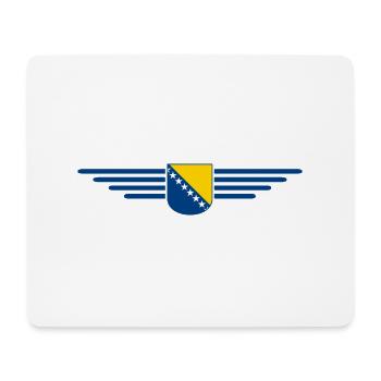 Bosnia & Herzegovina T-Shirt - Mouse Pad (horizontal) - white - Front