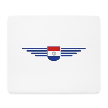 Paraguay Fan T-Shirt - Mousepad (Querformat) - Weiß - Vorne