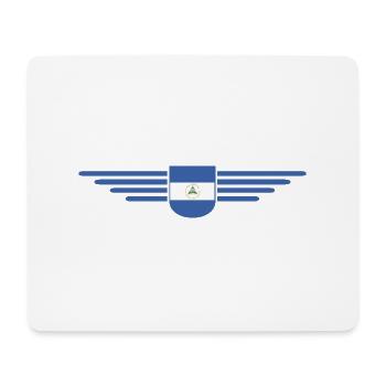 Nicaragua T-Shirt Design - Mouse Pad (horizontal) - white - Front
