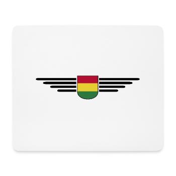 J’aime la Bolivie, T-shirt design de style élégance - Tapis de souris (format paysage) - blanc - Devant