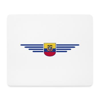 Ecuador Fans T-Shirt Design - Mouse Pad (horizontal) - white - Front